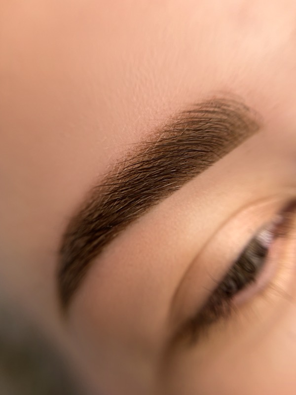 Powder brows healed result by Prime Beauty