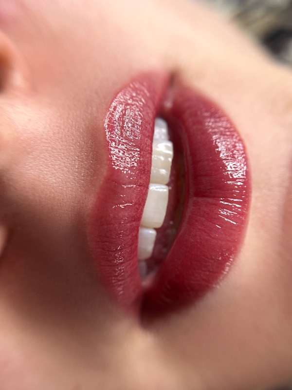 Lip blush healed result by Prime Beauty